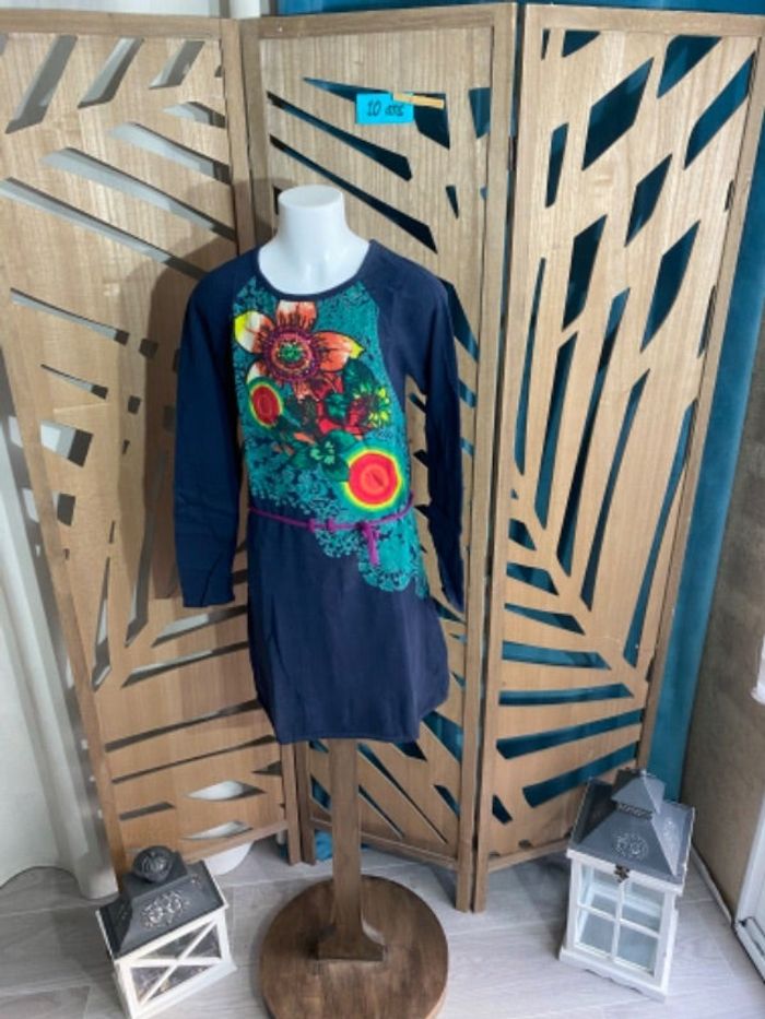 Robe pull fin fille 10ans