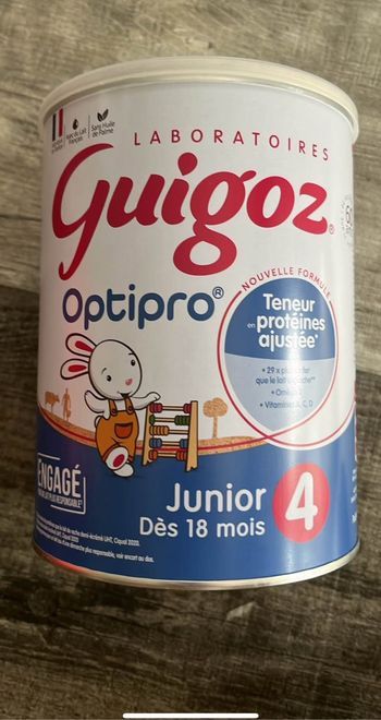 Boîte de lait Guigoz