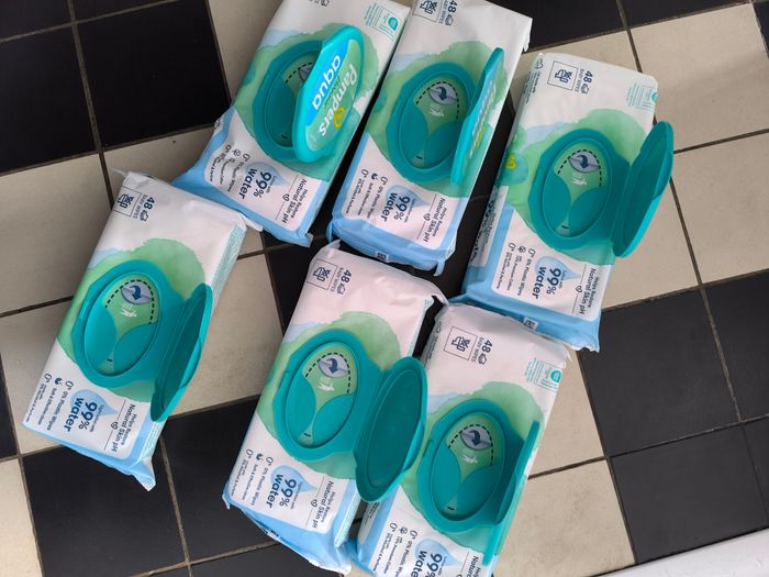 Lingettes Pampers Harmonie Aqua - photo numéro 2