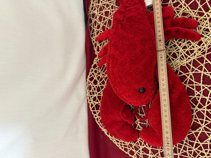 Peluche Homard Mary Meyer en tongs, douce et confortable - photo numéro 2