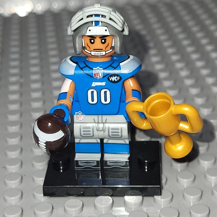 Minifigure / Figurine  🏈 NFL - Football Américain 🏈 Lions de Détroit - photo numéro 2