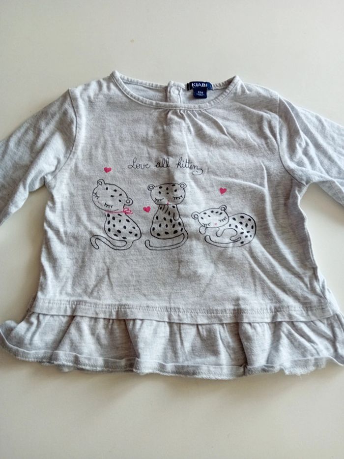 Tee shirt 12 mois - photo numéro 2