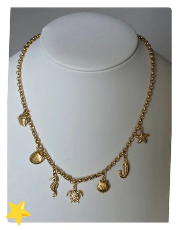 Collier trésors du monde avec breloque