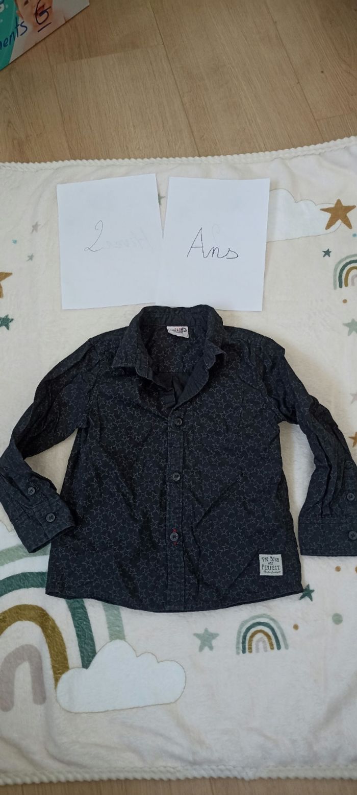 Chemise manches longues