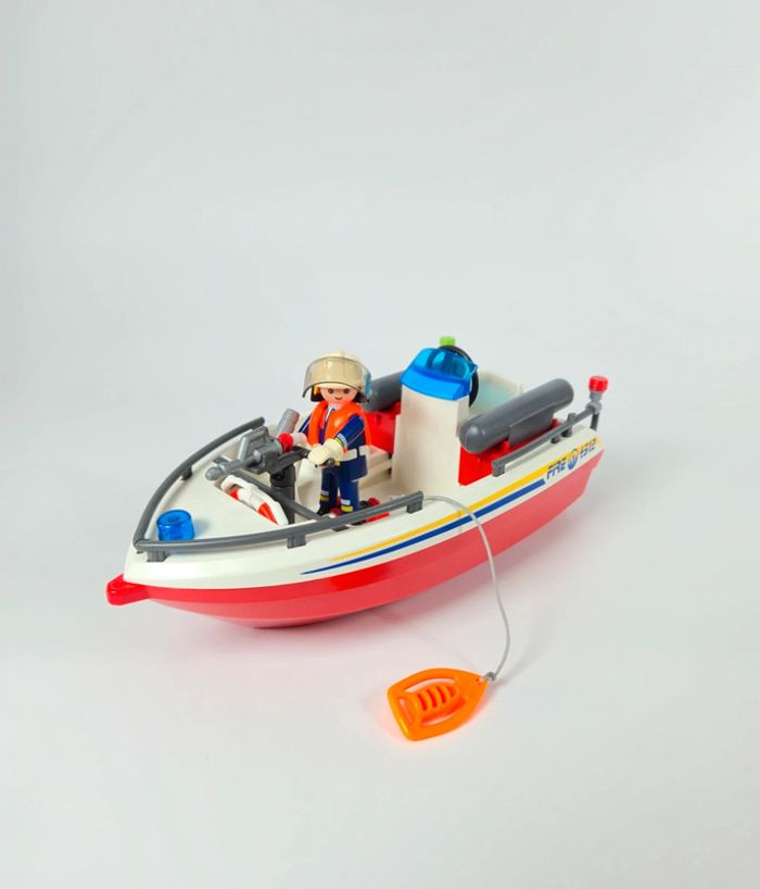 Playmobil Bateau de pompier - photo numéro 3