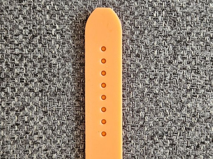 Montre digitale femme enfant PR-20-00670 silicone orange LCD podomètre silicone pile neuve chronomèt - photo numéro 10