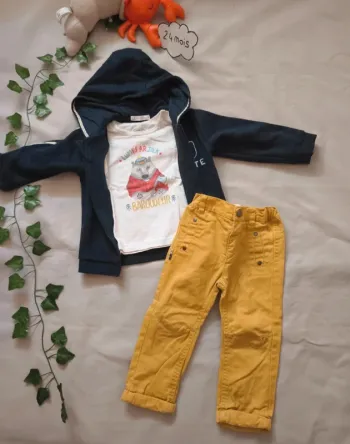 Ensemble imprimé 3 pieces🍃 lulu castagnette