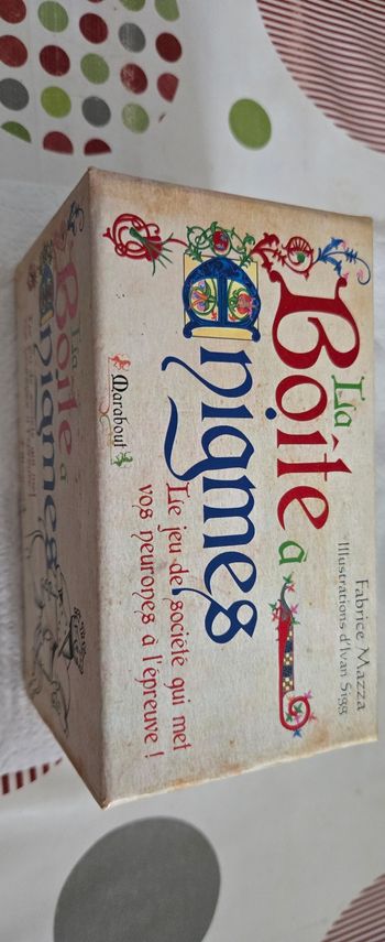 Jeux boîte a énigmes 