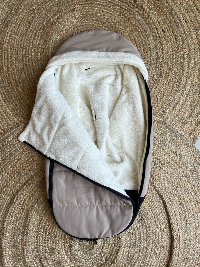 Chancelière taupe poussette yoyo Stokke - photo numéro 3