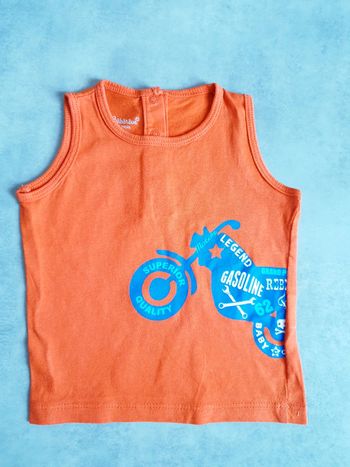 Marcel 6mois garcon moto