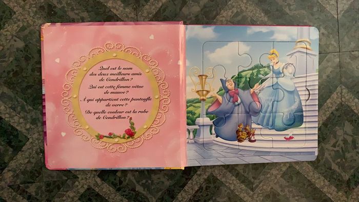 Livre puzzles princesses Disney - photo numéro 3