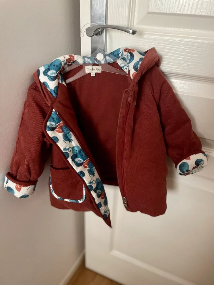 Manteau Moulin Roty Sous mon baobab 12 mois