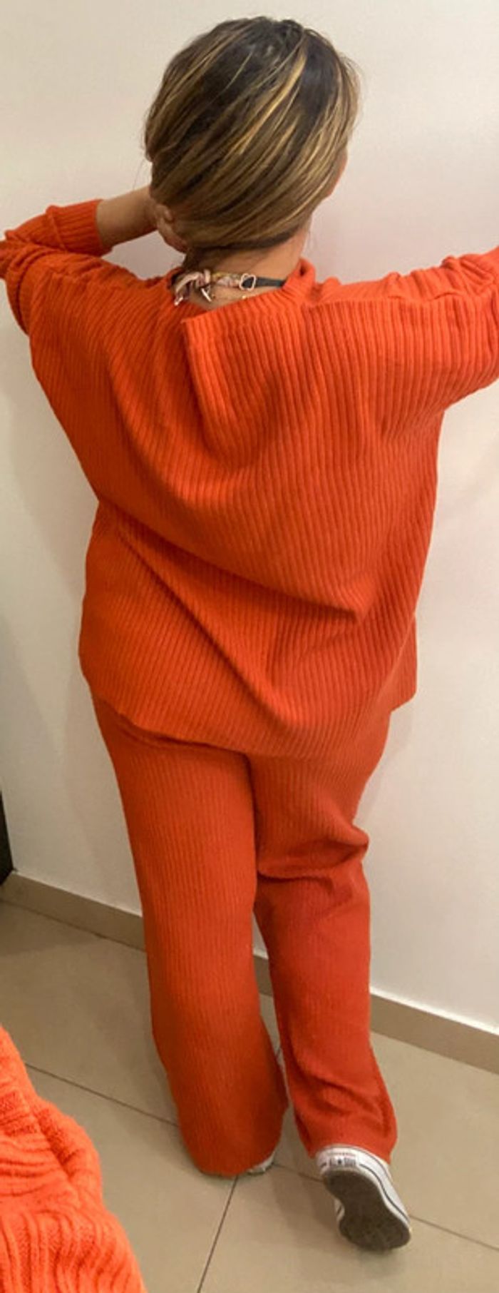 Superbe Ensemble Pull Pantalon Taille Unique - photo numéro 8