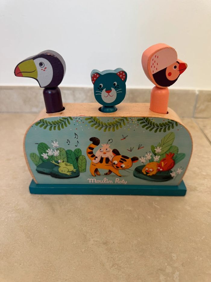 Lot de jouets en bois bébé Moulin Roty - photo numéro 10