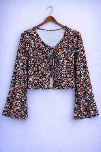 Blouse Zara Fleurie 