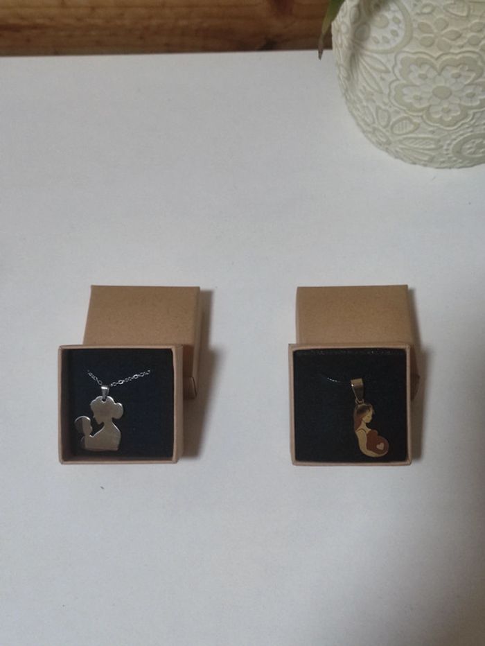 Collier plus pendentif plus boite - photo numéro 3