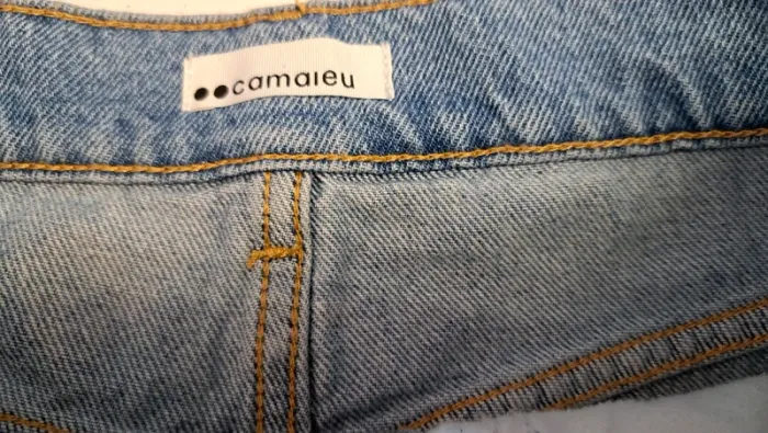 Jupe jeans, Camaieu, 36 - photo numéro 2