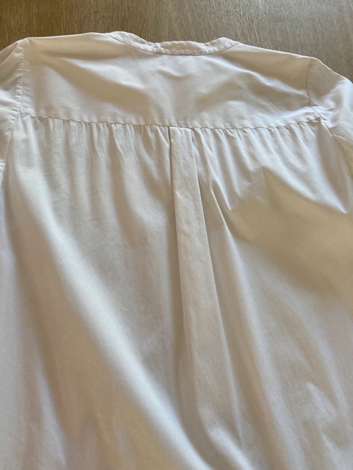 Chemise blanche sans col Caroll taille 42 - photo numéro 12