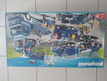 4082 PLAYMOBIL THW : Mega Set Secours & Travaux Publics THW (KAUFHOF 2006)