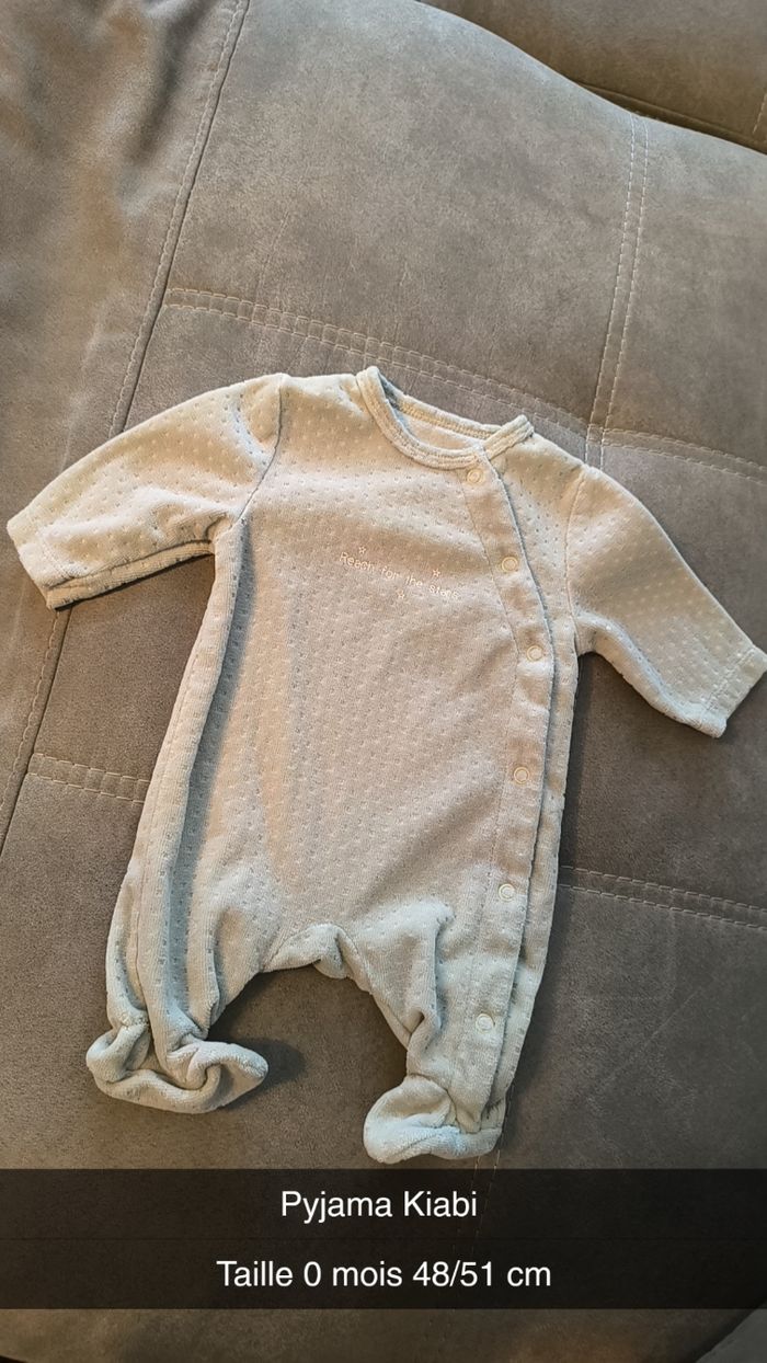 Pyjama taille naissance