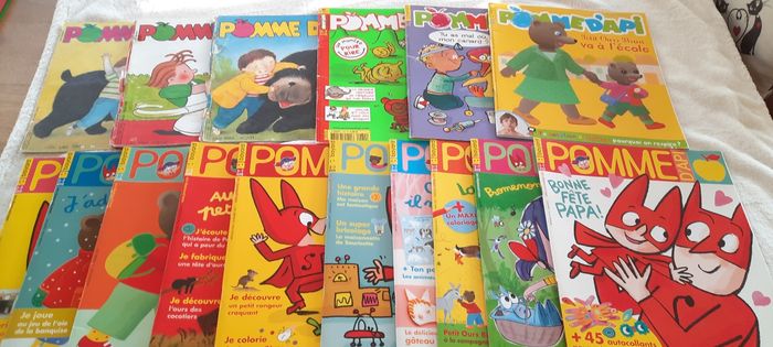 Gros lot de magazine Pomme d'api - photo numéro 2