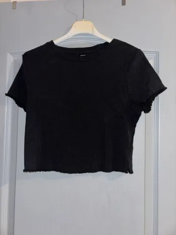 Tee shirt court noir