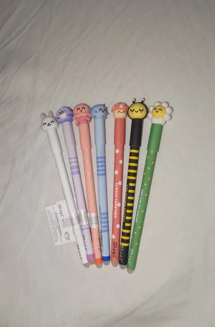 Lot de 7 stylo Mr Wonderful