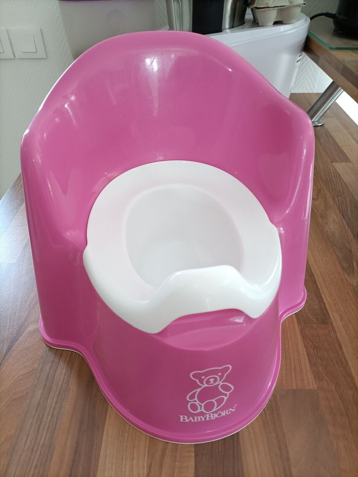 Pot rose Babybjorn avec cuvette - photo numéro 2