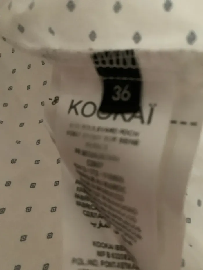 Chemise Kookai blanche Lune Étoile - photo numéro 4
