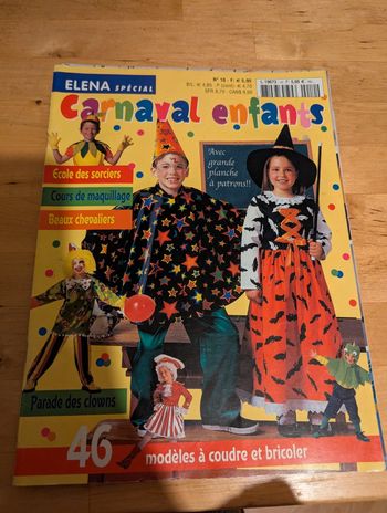 Magazine couture Elena Spécial Carnaval enfant n°10