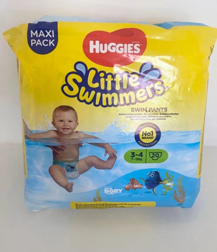 Maxi pack 20 couches piscine Huggies Taille 3-4 / 7-15kg NEUF et 6 offertes - photo numéro 2