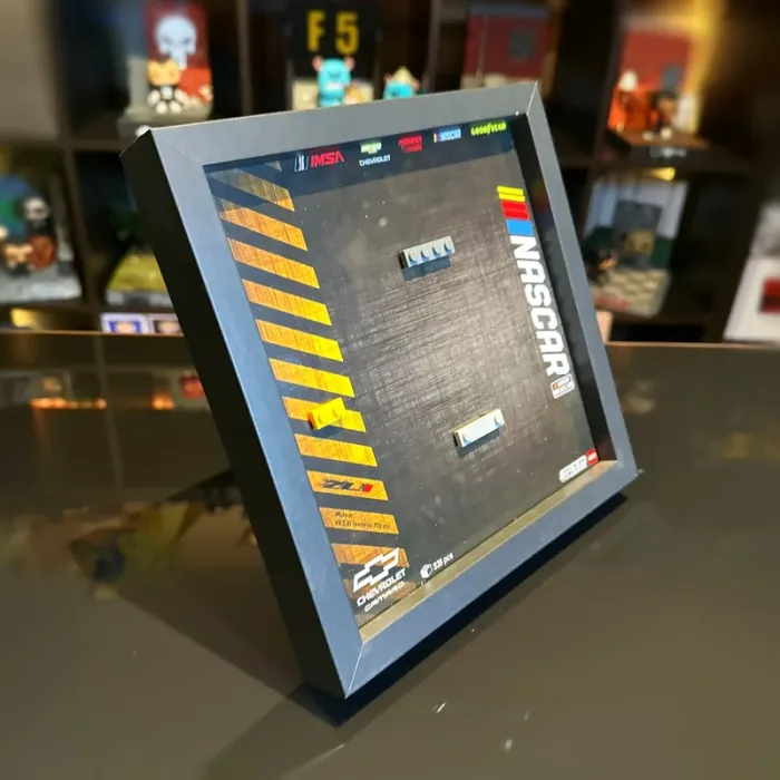 Cadre 3D LEGO Nascar – Format 20x20 cm - photo numéro 4