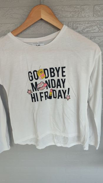 Tee shirt manches longues t 12 ans