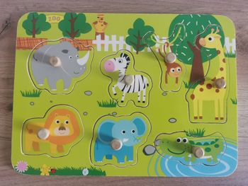 Puzzle en bois zoo