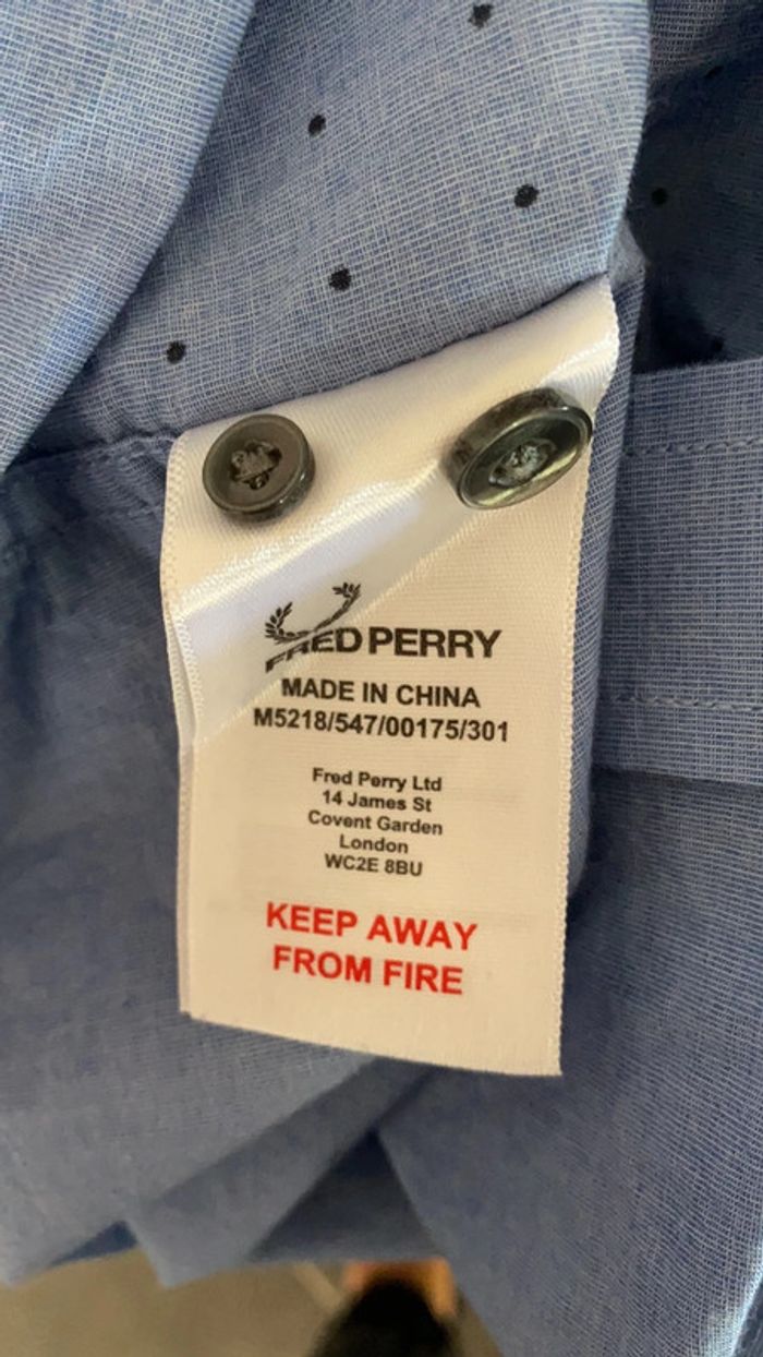 Chemise fredperry - photo numéro 8