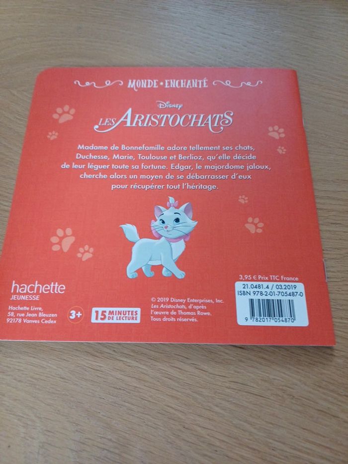 Livre les aristochats - photo numéro 2