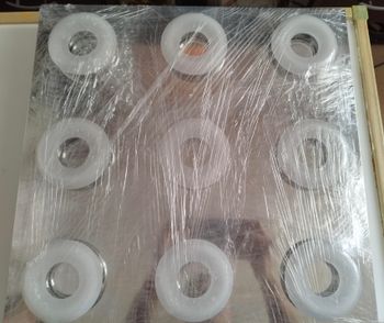 Plafonnier 9 spots LED lumière blanche de 4,2w au total Paul Neuhaus 8469-17