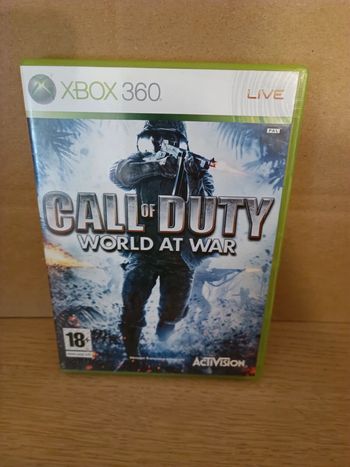 Jeu xbox 360 call of duty world at war