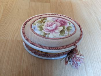 Boite porcelaine baptême/communion/bijoux