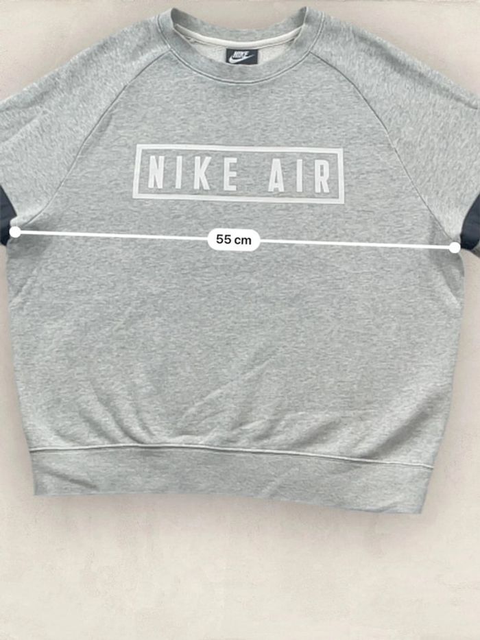 Sweat Nike gris, S, hoodies nike, round Neck, col rond (223) - photo numéro 8