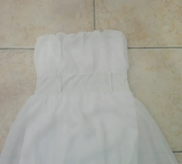 Robe bustier blanche - photo numéro 3