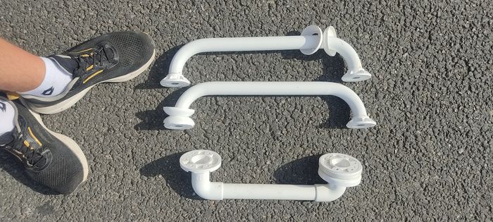 Barre d'appui coudée - photo numéro 2