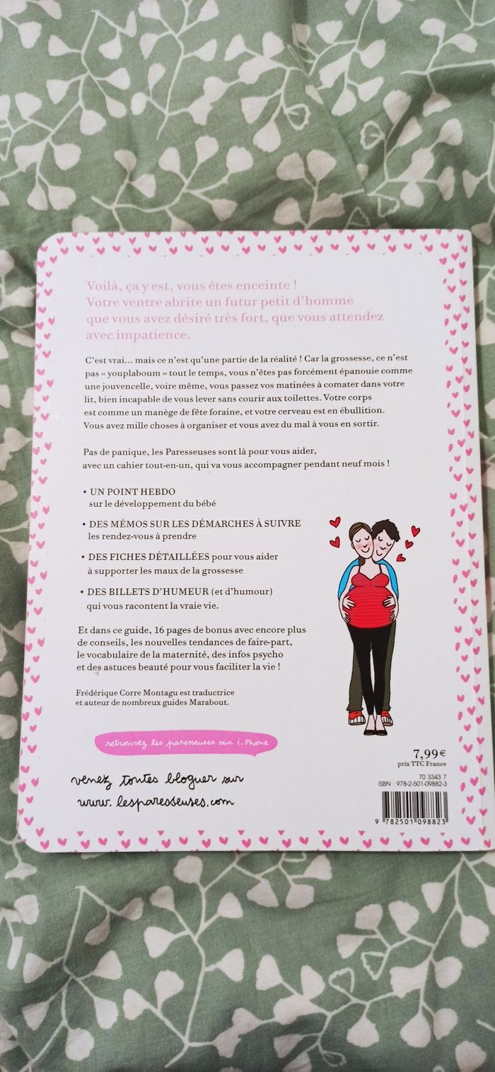 Le cahier grossesse des paresseuses - photo numéro 2