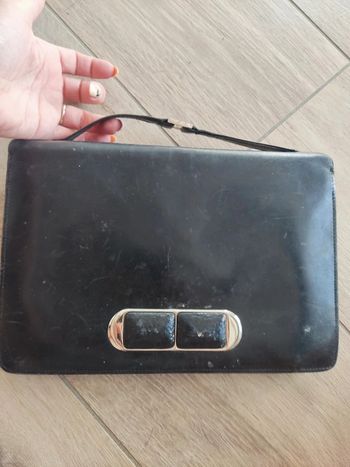 Sac à main cuir vintage