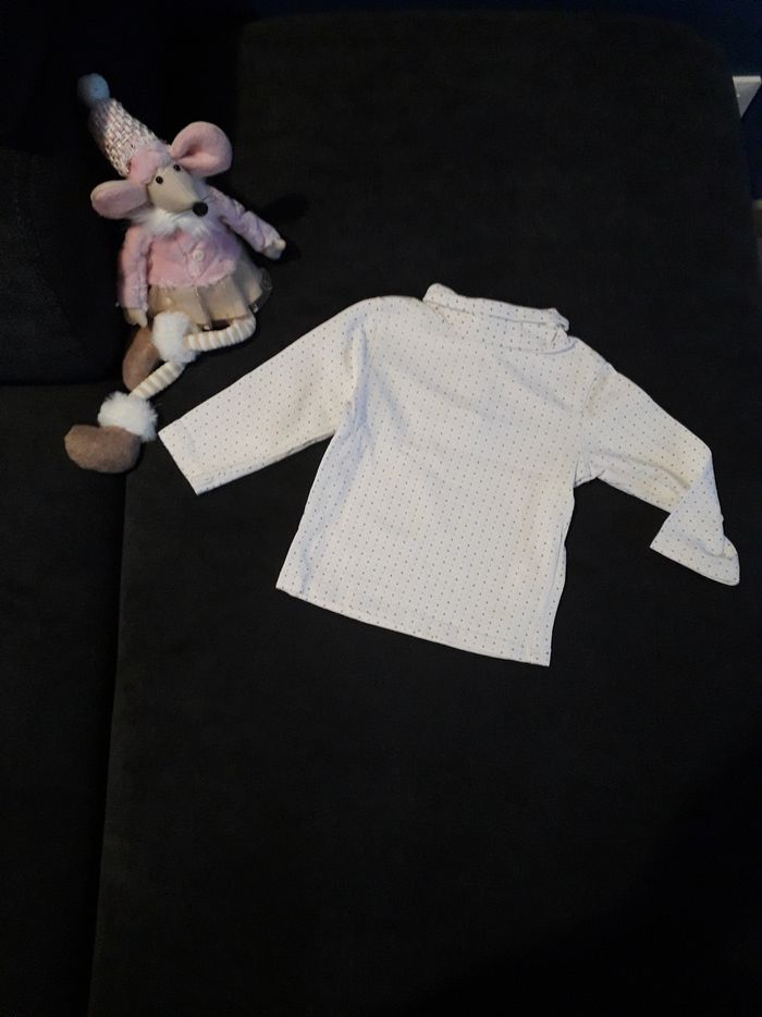 Haut ML col roulé 9 mois