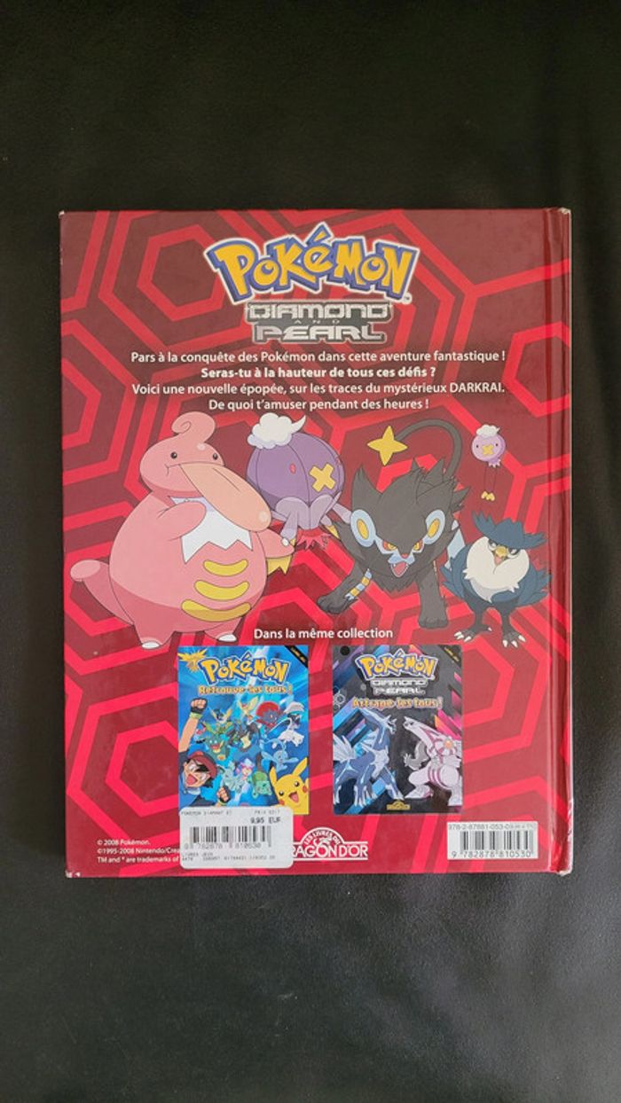Livre BD jeu Pokémon Diamond Pearl Aventure Darkrai - photo numéro 5