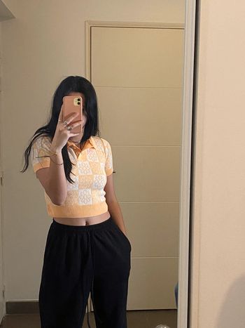 Crop top en laine