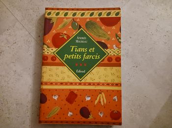 livre de recettes Tians et petits farcis Andrée Maureau