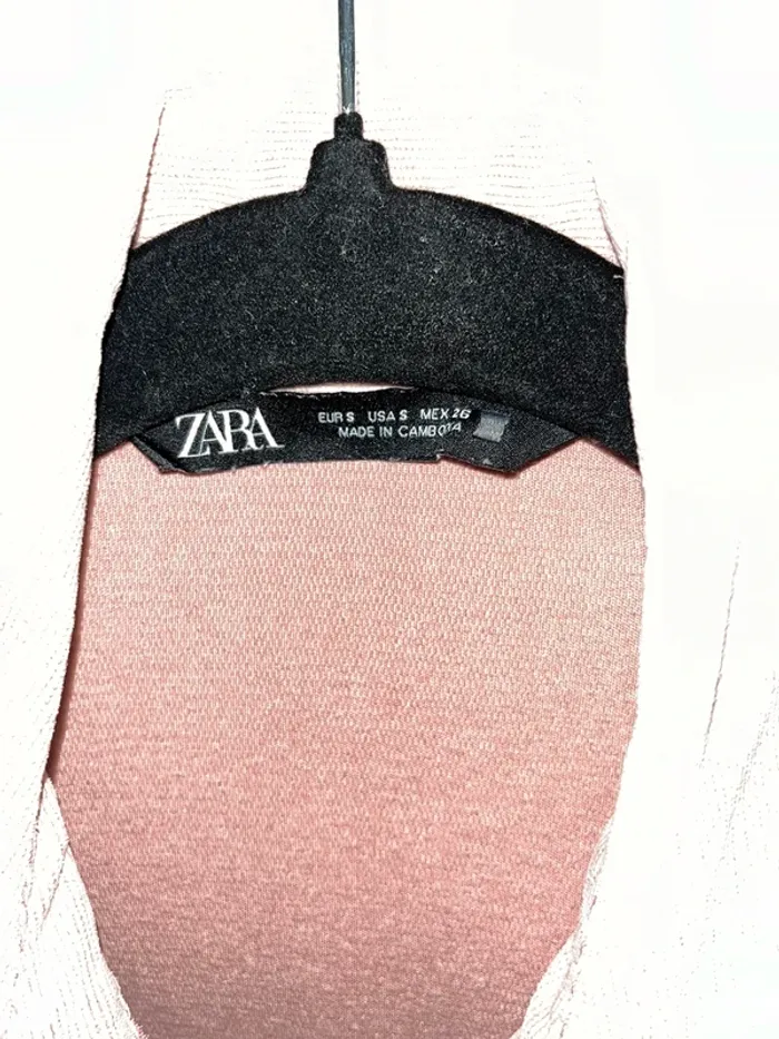 Chemise Zara rose - photo numéro 4