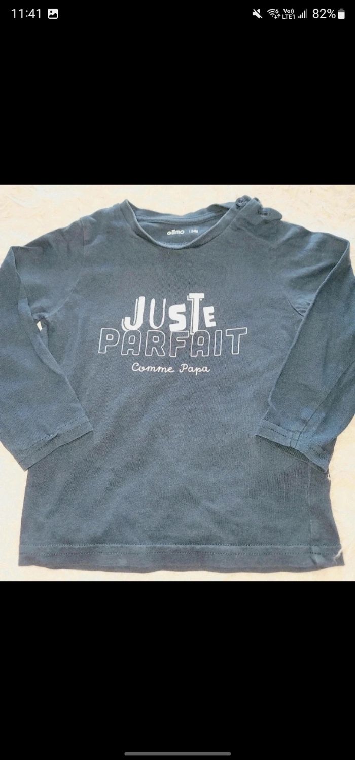 Tee-shirt garçon 💙